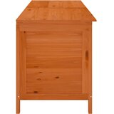  Vrtna kutija za pohranu smeđa 198,5x50x56,5 cm masivna jelovina | shoptok.hr
