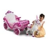 HUFFY Disney Princess Royal Horse and Carriage 6V električno vozilo | shoptok.hr