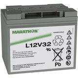 GNB Marathon L12V32 NALL120032HM0MC svinčeni akumulator 12 V 31.5 Ah svinčevo-koprenast (Š x V x G) 198 x 175 x 168 mm M6-vijačni priklop brez vzdrževanja, (20438338) | Shoptok.si