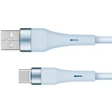  KRUGER&MATZ USB-A na USB-C silikonski kabl za punjenje, dužina 1 m, boja plava, model KM1268-1BL Cene