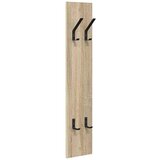  Vješalica za kapute na zidu sonoma hrast 20 x 1.5 x 100 cm | shoptok.hr