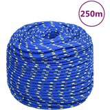 vidaXL Brodski konop plavi 6 mm 250 m od polipropilena | shoptok.hr