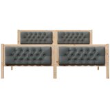  Konstrukcija postelje z vzglavjem Temno siva 180 x 200 cm, (5000084222) | Shoptok.si