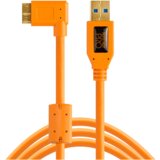 Tethertools USB kabel USB-A vtič\, USB-mikro-B 3.0 vtič 4.60 m oranžna 90° kotni desno CU61RT15-ORG, (20417371) | Shoptok.si
