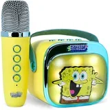 Popsing LED brezžični karaoke zvočnik z mikrofonom rumene barve za PC & mobilne telefone OTL