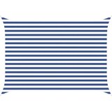 vidaXL Sončno platno Modra in bela 3,5 x 2,5 m 100% poliester Oxford, (5000222544) | Shoptok.si