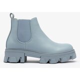 Resti Women's flat heeled boots in blue Alussady | shoptok.hr