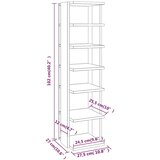  Ormarići za cipele 2 kom boja hrasta sonome 27,5 x 27 x 102 cm | Eponuda.com