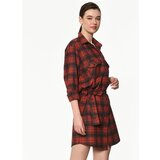 Dewberry Z6669 WOMEN'S SHIRT-RED-NAVY BLUE | shoptok.hr