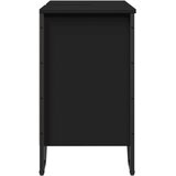 Ormarić za umivaonik crni 60x35x60 cm konstruirano drvo | shoptok.hr
