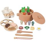 Ginger Home Drveni kuhinjski set 27 dijelova, s ribolovom i sorterom, Montessori Cijene