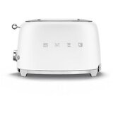 Smeg TSF01WHMEU2 - Toaster s jednim stil otvorom, kompaktni retro 50-ih, bijeli | shoptok.hr