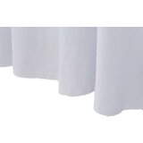 vidaXL Rastezljive navlake za stol 2 kom duge 120 x 60,5 x 74 cm bijele | shoptok.hr