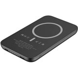 Power BANK VEGER MagOn Kick s induktivnim punjenjem podržava punjenje s MagSafe 15W - 5 000mAh PD 20W crna | shoptok.hr