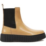 Clarks Gležnjarji Chelsea Torhill Maple 26179122 Bež | Shoptok.si