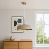  Brilagi - Visilica na sajli ABRAHAM 1xE27/60W/230V Ø 45 cm bež | Eponuda.com