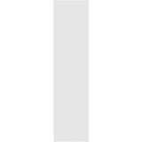 Sijaj Garderobna omara visok sijaj bela 100x50x200 cm iverna plošča | Shoptok.si