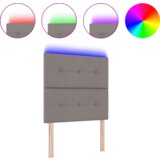  LED Uzglavlje Taupe 100 cm Tkanina | shoptok.hr