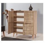 Woody Fashion Komoda Multilux 95x111x36cm Hrast | Eponuda.ba