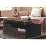 Time klubska miza, 92/47.5/50.5 cm antracit, hrast artisan | Shoptok.si