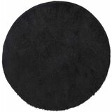 Maison Chic Visoka košata Preproga, Rug črna 200x200 cm poliester, (22120619) | Shoptok.si