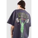 A-Lab Grindset Mindset Boxy T-shirt navy | Shoptok.si
