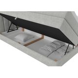 Premium Living Postelja Boxspring Lina, Svetlo Siva, 160x200 | Shoptok.si
