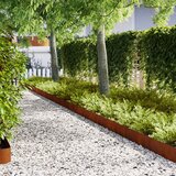  Ograda oko Travnjaka 50 pcs Smeđa 100 x 0.05 x 20 cm | shoptok.hr