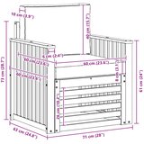  Set vanjskih sofa Poliester Bijela | shoptok.hr