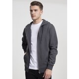 Urban Classics Basic Zipper Hoody Charcoal | Shoptok.si