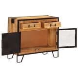 Maison Chic Komoda - Predalnik 80x31x66 cm trden robusten mangov les in kovina, (21721713) | Shoptok.si