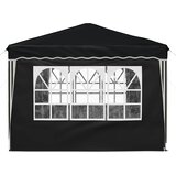  Rastezljivi šator za zabave 288 x 288 x 245 cm Antracit | shoptok.hr