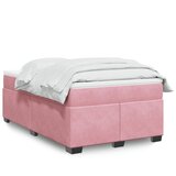 Maison Chic Box spring postelja - Vzmetna postelja z vzmetnico roza 120x200 cm žamet SL23289, (21880412) | Shoptok.si