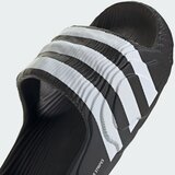 Adidas Natikače s potpeticom 'Adilette 22' crna / bijela | shoptok.hr