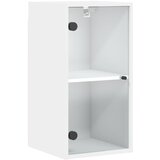  Zidni ormarić sa staklenim vratima bijeli 35 x 37 x 68,5 cm | shoptok.hr