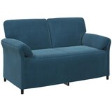 SOFA za dvije osobe Plava 158 x 83 x 95 cm Baršun | Eponuda.ba
