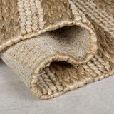Flair Rugs Ročno tkana preproga iz konopljastega osleza v naravni barvi 120x170 cm Drew Stripe – | Shoptok.si