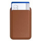 Satechi brown vegan-leather magnetic novčanik i držač za telefon | ePonuda.com