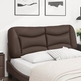 Jastuk za uzglavlje Hvar smeđi 120 cm od umjetne kože | Eponuda.com