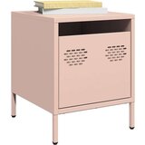 vidaXL Nočna omarica 2 kosa roza 35x39x43,5 cm jeklo | Shoptok.si