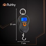 Ruhhy digitalna viseća vaga s kukom do 50 kg, LCD | shoptok.hr