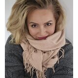 Pri Scarf Thick scarf tassels single color warm soft 200x70 cm | Shoptok.si