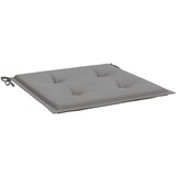 vidaXL jastuci za vrtne stolice 6 kom sivi 40 x 40 x 3 cm od tkanine | shoptok.hr