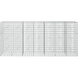  Gabion s žicom debljine 3,5 mm i mrežom 5x10 cm 350x20x150 cm | shoptok.hr