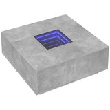  Stolić s beskonačnim LED siva boja betona 100x100x40 cm | Shoptok.si