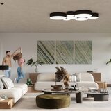 Nice Lamps Črna viseča svetilka ø 35 cm Atis – | Shoptok.si
