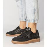 D/CEO Black sporty sneakers with chunky sole Klarris | Shoptok.si