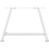  Noge za klubsko mizico v obliki črke A, 2 kosa, bele, 60 x (42-43) cm, jeklo, (22123551) | Shoptok.si