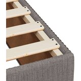 vidaXL Posteljni okvir taupe 90x200 cm blago | Shoptok.si