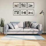 vidaXL Tepih HUARTE kratkih vlakana mek i perivi plavi 80x150 cm Cijene